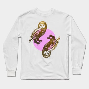 An Observation of Owls Long Sleeve T-Shirt